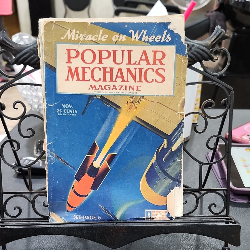 1942 POPULAR MECHANICS MAGAZINE